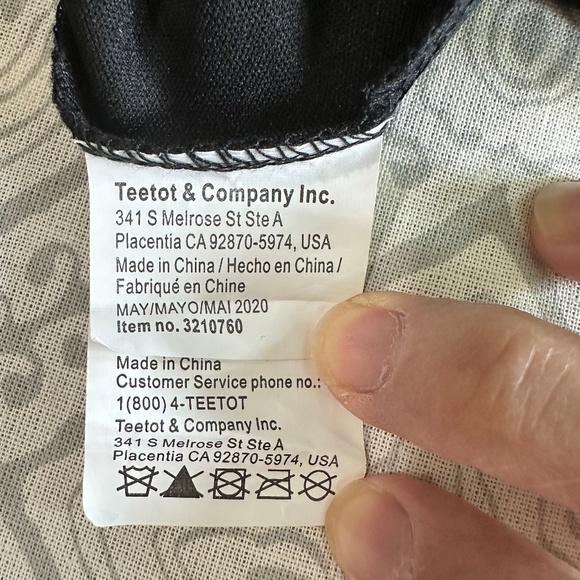 Teetot & Company Ninja Costume Children's Size 3-4 - Picture 7 of 8